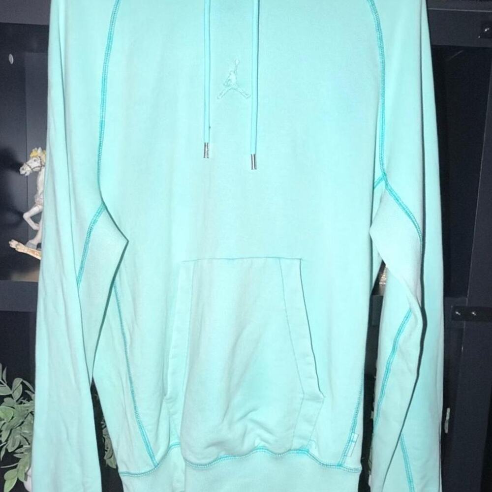 Air jordan mint green embroidered